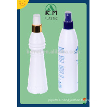 New product pet clear plastic cosmetic spray pump bottle